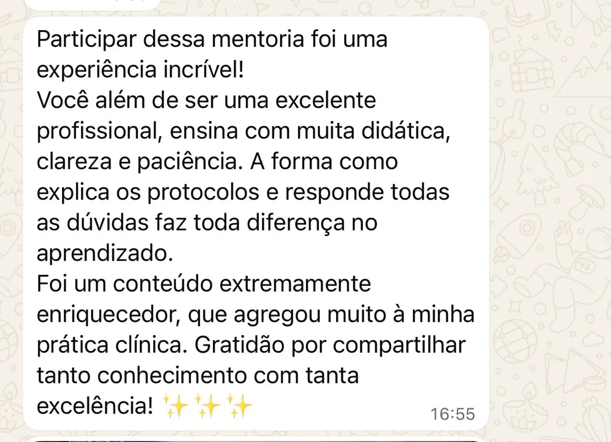 Depoimento de participante da imersão